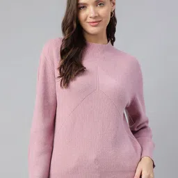 Latin Quarters Women Ribbed Pullover Sweater-image-37