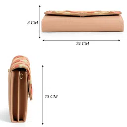 Exotic Embroidered Sling Bag With Shoulder Strap image 2