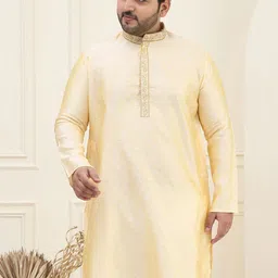 SOJANYA PLUS Men Geometric Kurta-picture-7