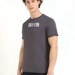 SZN Men Typography Printed Round Neck T-shirt image 2
