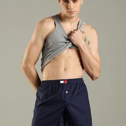 Tommy Hilfiger Printed Cotton Mid-Rise Boxers image 1