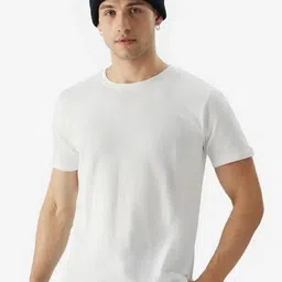URBANICE Round Neck Abzorb Relaxed Fit T-shirt-image-33