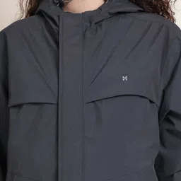 HOUSE OF VEDAS Waterproof Hooded Rain Jacket image 3