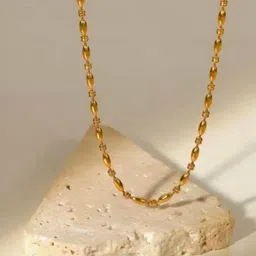 Kunjus Gold-Plated S-Hook Closure Minimal Chain-picture-15