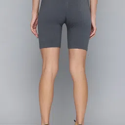 Jinfo Women Pack Of 2 Skinny Fit Cycling Sports Shorts image 3