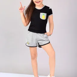 Naughty Ninos Girls T-shirt with Shorts-image-78