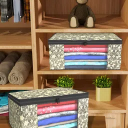 Aura Black Set of 6 Regular Multi-Utility Organisers image 3