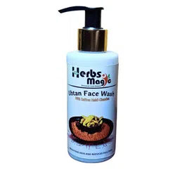 Herbs Magic Ayurvedic Ubtan Tan Removal Face Wash With Turmeric & Saffron - 100 ml image 2