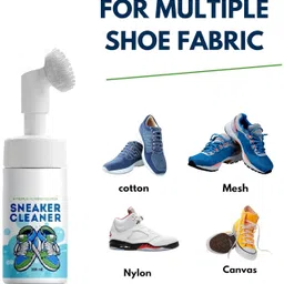 TRIDEV Shoe & Sneaker Premium Foaming Solution Cleaner image 4