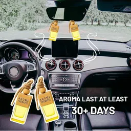 Avyya Beige Lemon Luxury Car Perfume - 10 ml image 5
