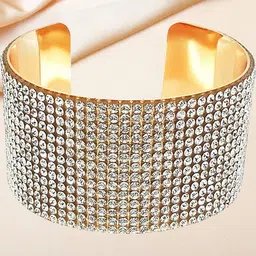 Shayna Gold-Plated Alloy Bracelet-picture-37