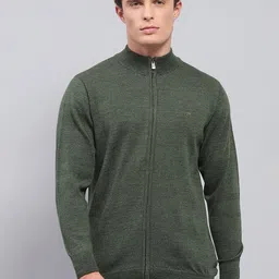 Monte Carlo Men Woollen High Neck Full Sleeve Pullover Cardigan-image-40