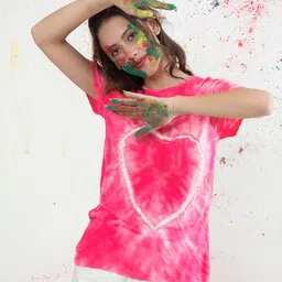 NUEVOSDAMAS Tie & Dye PrintedT-shirt-picture-10