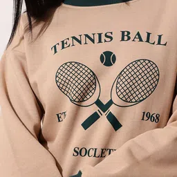STREET 9 Women Embroidered Sweatshirt image 2