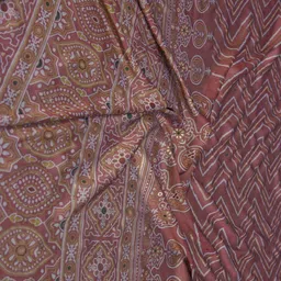 MIRCHI FASHION Geometric Printed Sequinned Saree image 5