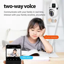 Cxoen Smart Home Bulb Camera – WiFi Surveillance & Motion Detection Security Camera image 2