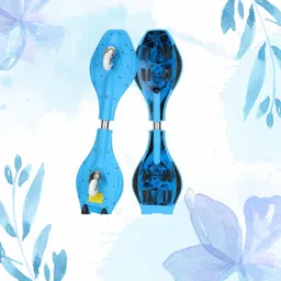 Waveboard Heavy Duty Skateboard with 360-degree Caster Wheels LED Light-image-1