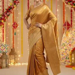 sareemall Woven Banarasi Silk Blend Saree-picture-25