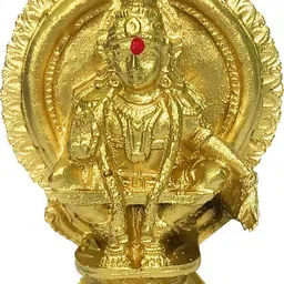 ayyappantraders Ayyappan Idol (Synthetic Resin) || Swamy Ayyappan Resin Idol Decorative Showpiece - 8 cm-picture-17