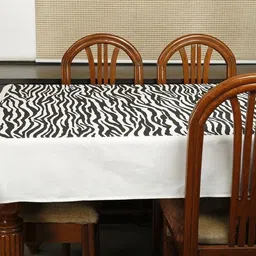 dekor world Cotton 4 Seater Printed Table Cover image 2