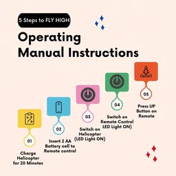 jrclub Flying Helicopter with Remote Control Remote Helicopter Toy for Kids image 2