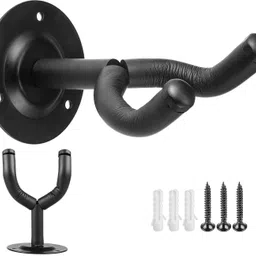 urban infotech acoustic guitar wall mount Stand guitar hangar guitar hooks for wall musical instruments accessories for acoustic electric guitars ukulele violin bass With screws (PACK OF 1) Wall Hanger-picture-31