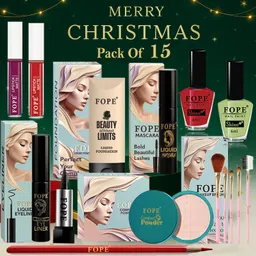 fope Party Ready Makeup Combo Christmas Edition Long Lasting Beauty Gift Box image 1