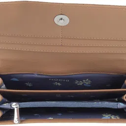 mochi Casual Brown Clutch image 2