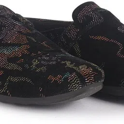 fausto Abstract Print Back Open Velvet Ethnic Kurta Shoes with Side Adjustable Strap Mojaris For Men image 4