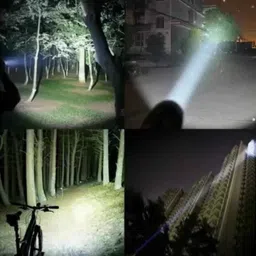 zeno volt Super Bright JYsuper9050 2W LED 2in1 Flashlight 8 hr Runtime 8 hrs Torch Emergency Light image 4