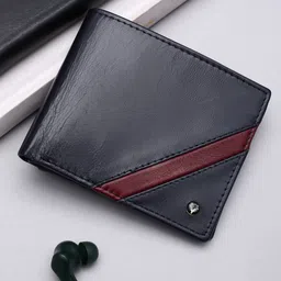 allen solly Men Black Genuine Leather Wallet-picture-10