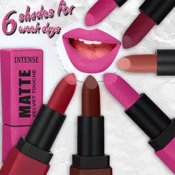 FORFOR Matte Lipstick Waterproof Long Last-Pretty In Pink-3.5 g image 5