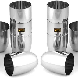 ym stainless steel (Pack of 12) Premium Heavy Glass Set Water/Juice Glass-picture-24