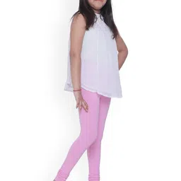 BAESD Girls Pack Of 2 Churidar Length Leggings image 2