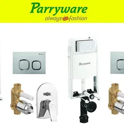 parryware Half Frame Concealed Cistern, with divater body upper part set of 2 pic 082 Dual Flush Tank-picture-13
