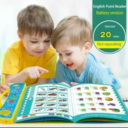 kiditos Intelligence Musical English Reading Learning Book, Interactive Education Toy image 3
