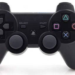 lightgaming PS3 Wireless Controller - Black Joystick (Black, For PS3)Joystick image 2