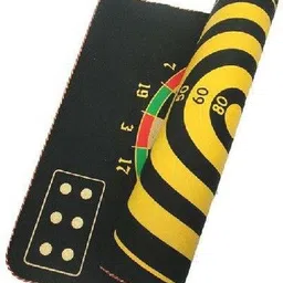 tima 15 Inches Double-Sided Magnetic Dart Board with 6 Magnetic Darts Indoor Outdoor 38.5 cm Dart Board image 2