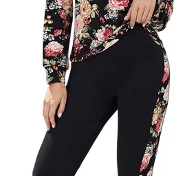 Floral Print Women Track Suit-image-0