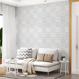 onbet Floral & Botanical White Wallpaper image 2