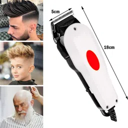QGS Men’s CK Powerful Hair Clipper Professional Beard Moustache Hair Cutting Trimmer Grooming Kit 510 min Runtime 10 Length Settings image 5