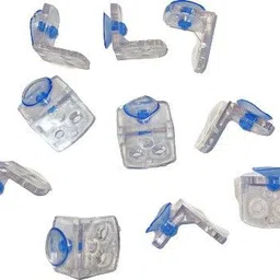 max deals Double Hole Acrylic Shelf Bracket with Suction Cup/L Button for Glass Pack of 100 Pcs 0 Shelf Bracket-picture-19