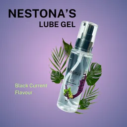 nestona PERSONAL LUBE BLACK CURRENT FLAVOURED Lubricant image 1