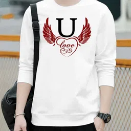 shri varaha collection Men Printed Round Neck Cotton Blend White T-Shirt-picture-31