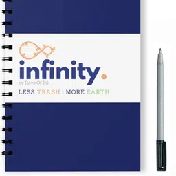 rays of ink Rewritable Eco-Friendly A4 Notebook Plain Sheets 40 Pages-picture-20