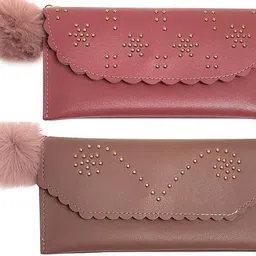 mahabal Casual, Party, Formal Pink, Purple Clutch-picture-11