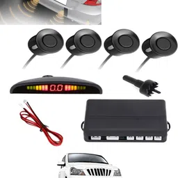 msnp 4Pcs Black Reverse Parking Sound Warning sensor for car Protection-325 Universal Black Reverse Assistance Praking Sensor for car-325 Parking Sensor-picture-18