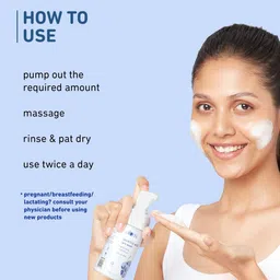 Plum 1% Encapsulated Salicylic Acid AHA Foaming Face Wash To Fight Active Acne - 110ml image 5