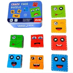 munishh Face Changing Puzzle Cube – Fun Expression Matching Toy for Kids-picture-10
