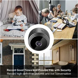 Drumstone Wireless Smart WiFi Security Camera – HD View, Night Mode & App Control Anywhere Camera Eyecup image 4